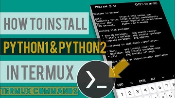 how to install python in termux | Termux commands