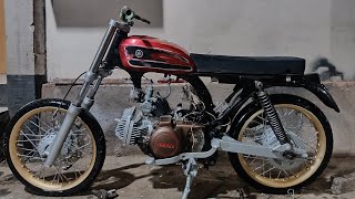 CB MINI mesin yamaha ALFA,R14, satu-satunya a di INDONESIA