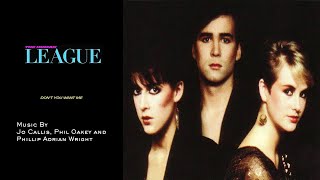 Don't You Want Me  - The Human League (Original vocals & Mock-up Synths)