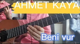 Ahmet Kaya beni vur /gitar solo Ahmet Kaya beni vur /gitar solo