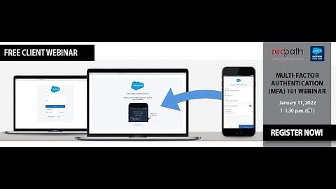 Redpath Recorded Webinar: Multi-Factor Authentication (MFA) 101