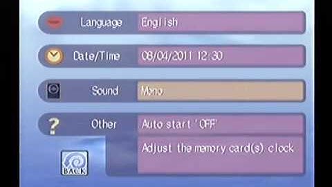 Sega Dreamcast menu walkthrough