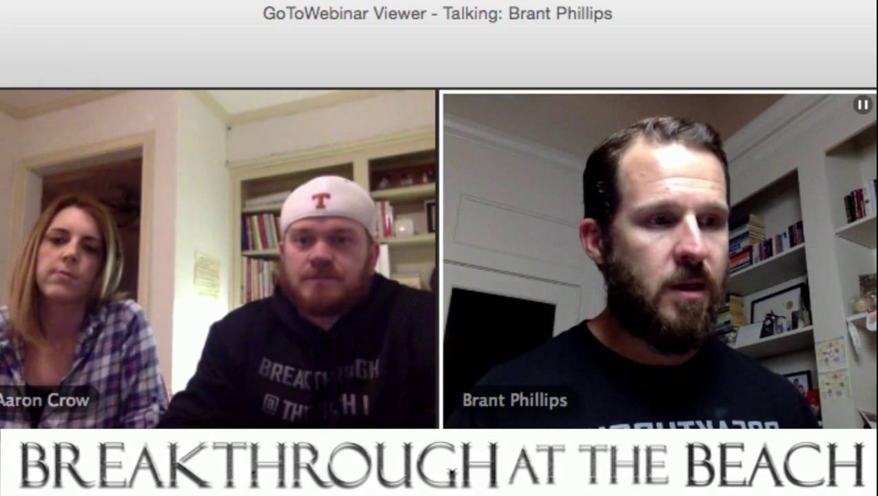 Breakthrough At The Beach -Brant Phillips interview with Aaron & Kary