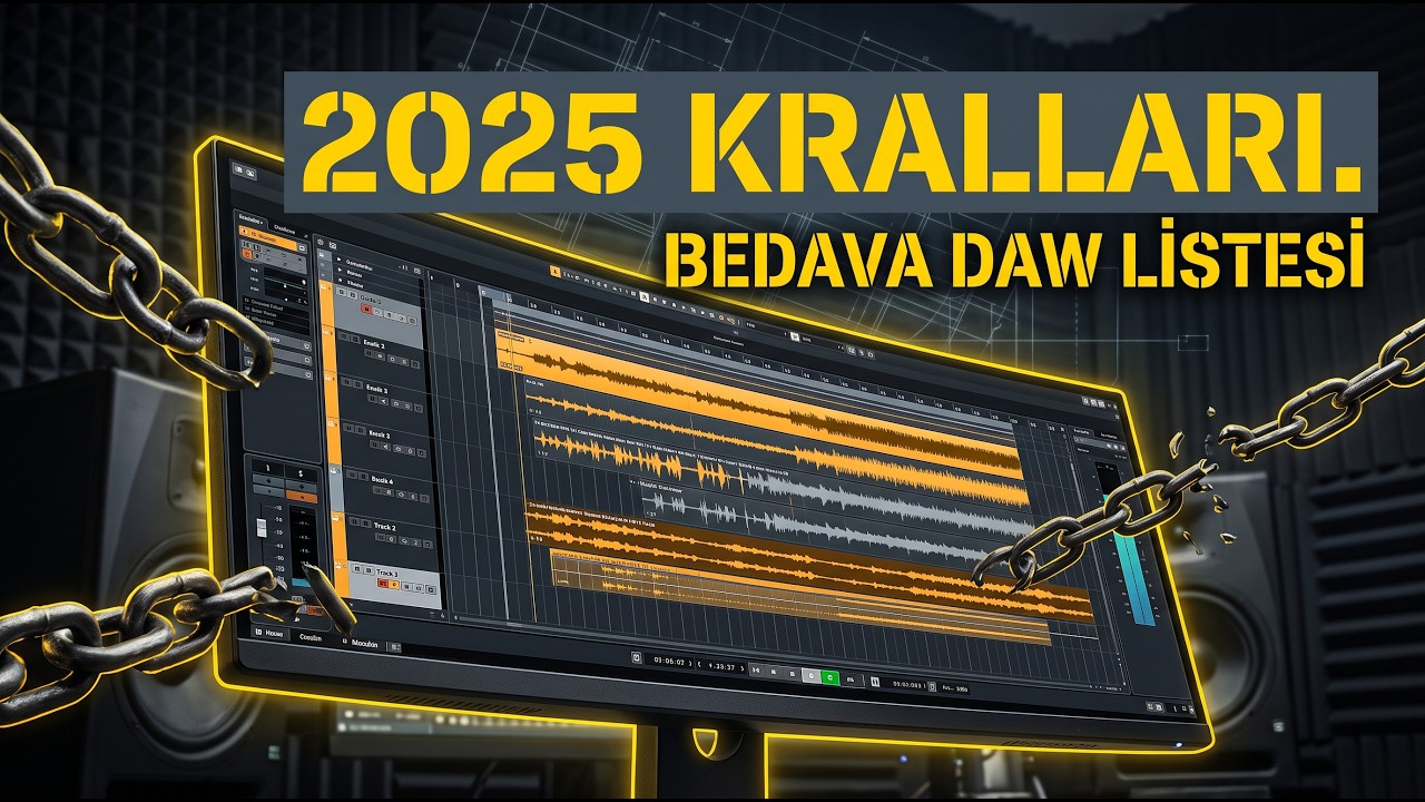 EFSANE GERİ DÖNDÜ! - En İyi Ücretsiz DAW’lar 2025 – Artık Bahane Yok!
