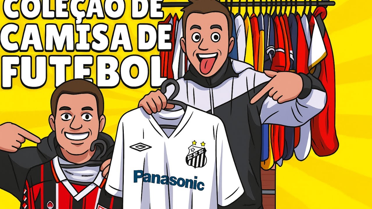 A INCRÍVEL COLECÃO DE CAMISAS DE FUTEBOL - SÓ CAMISA RARA!