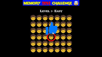 Memory Test 🤯 || Find The Odd Emoji Out || Emoji Puzzle Quiz || part 21 || #shorts #quiztime