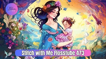 Continuing To Stitch HAED Mothers Dream | Flosstube #473 |Close Up Stitch with Me | STITCHERY LOVERS