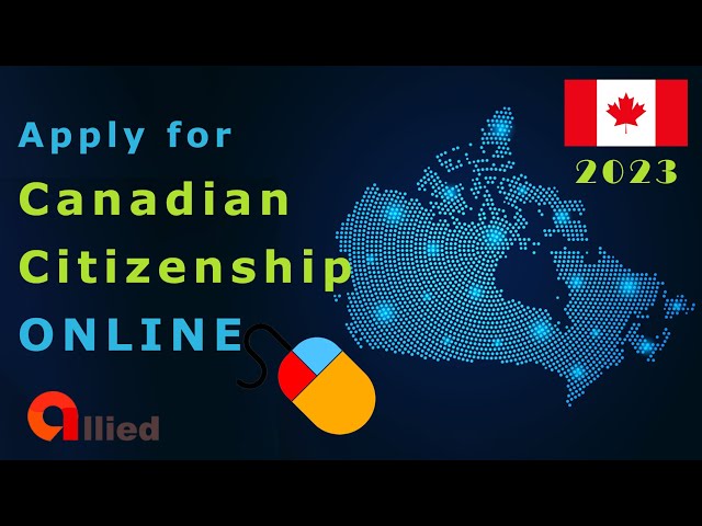 Apply for Canadian Citizenship Online: Step-by-Step Guide 2023 - YouTube