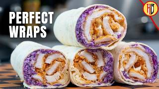 How to make Chicken Schnitzel wraps