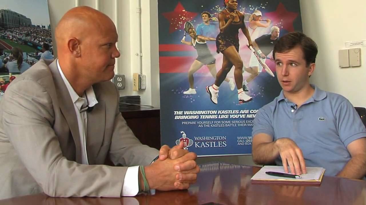 serena movie Interview w/ Washington Kastles coach Murphy Jensen - Part 1