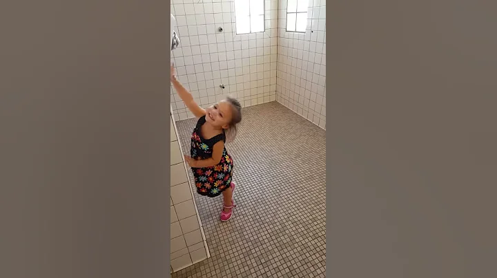 Granddaughter being silly