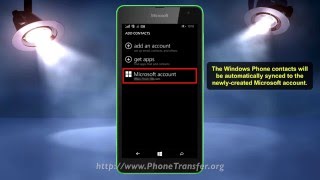 How to Backup Windows Phone Contacts to OneDrive, Sync Contacts With OneDrive on Lumia Phone
