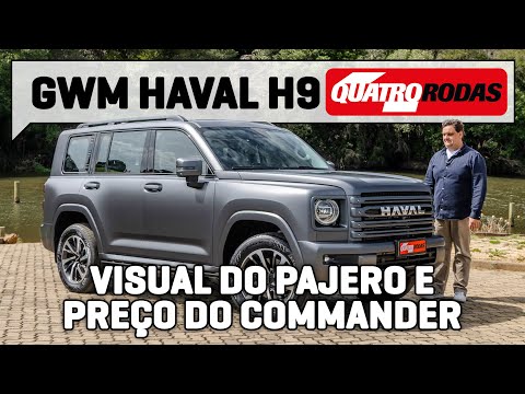 R$ 309.000! GWM Haval H9 é jipe diesel raiz com PREÇO DE JEEP COMMANDER e é maior que Toyota SW4