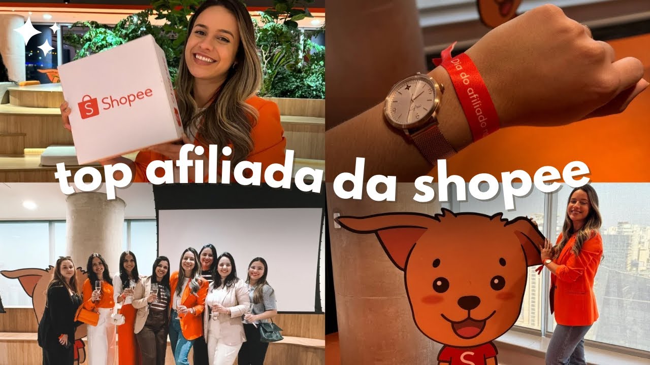 VLOG: Evento da Shopee para os TOP AFILIADOS! E eu fui convidada 🧡🔥