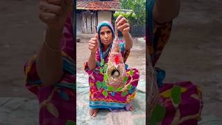 Amazing Handmade Baya Weaver Bird Nest Using Coconut Fiber..! 🥥🪺 #foryou#viralvideo