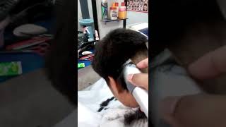 Asmr half hair buzz cut #shorts #hair #buzzcut