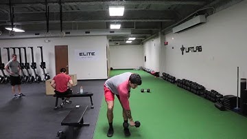 DB Cross Body Muscle Snatch