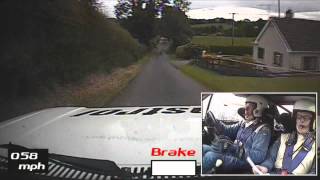 Ernie & Will Graham | Ulster Rally 2015 SS 10 | Onboard