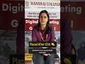 Placed After 12th 👏 #coursesafter12th #placementcourse #du #hrcollege