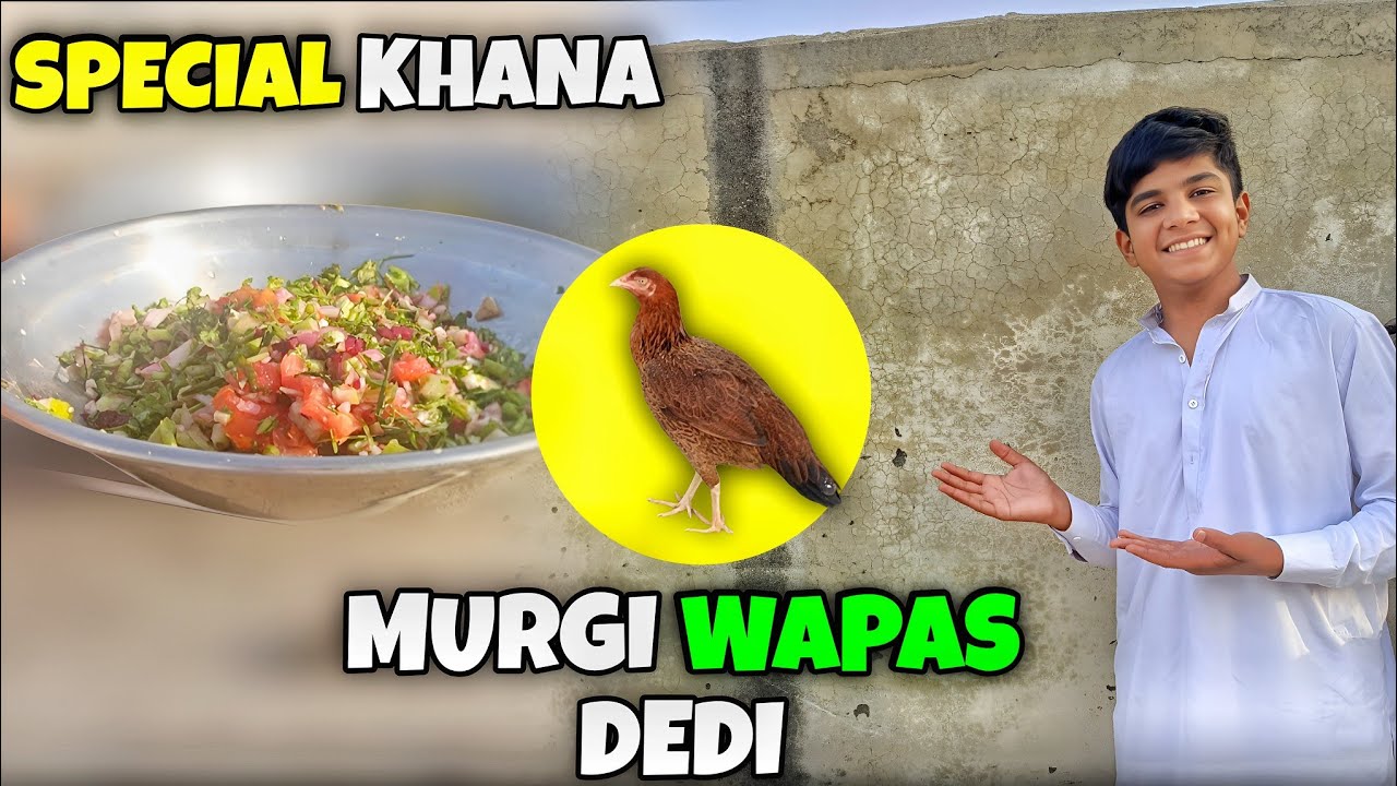 Pyari Murgi Ko Wapas Kar Diya ♥️ | Abu Ne Banaya Special Khana 😍