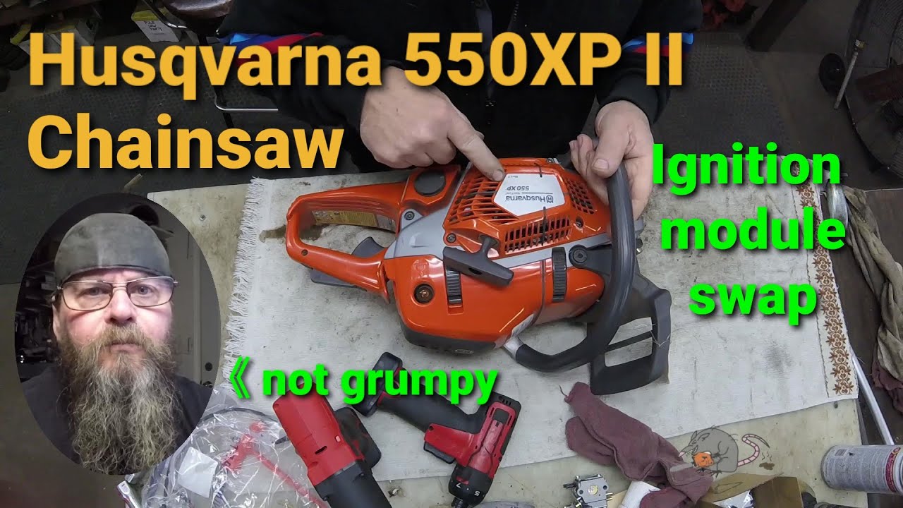 Husqvarna 550XP Mark II Ignition Coil Replacement YouTube