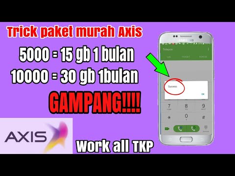 Video Cara Mengisi Pulsa Paketan Axis