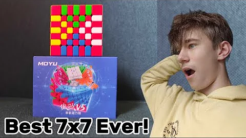 Moyu Aofu V5 7x7 Unboxing and Rewiew