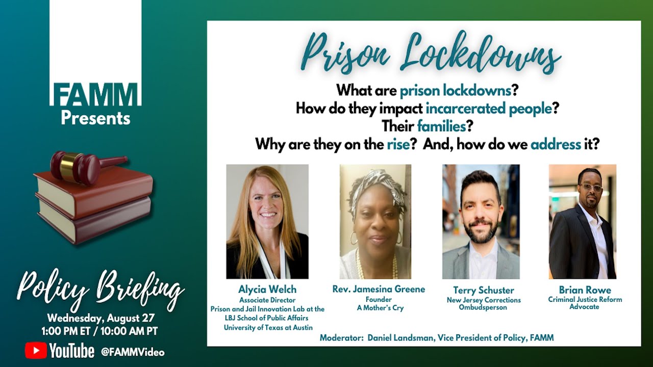 FAMM Policy Briefing: Lockdowns - YouTube