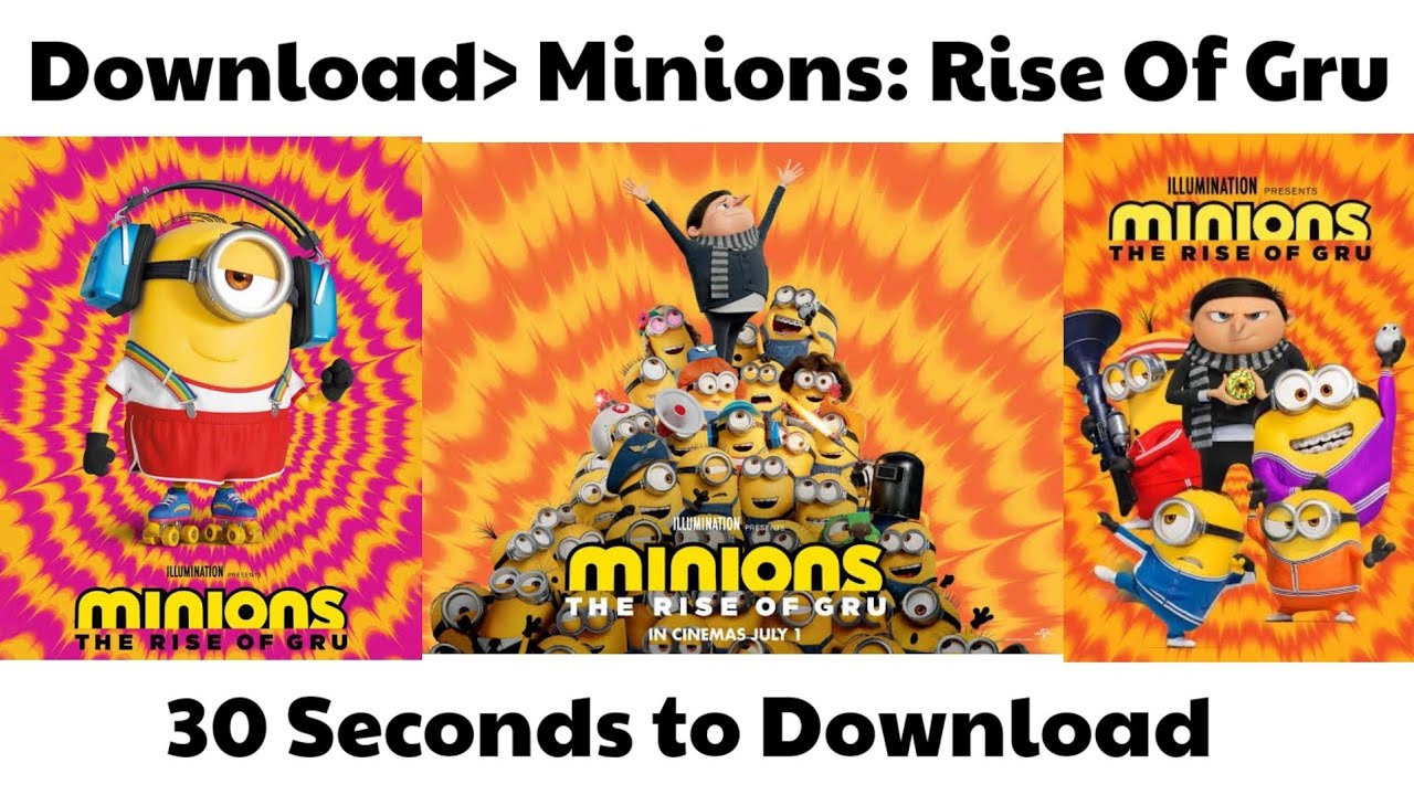 How to Download Minions the Rise of Gru Full Movie | كيفية تنزيل فيلم