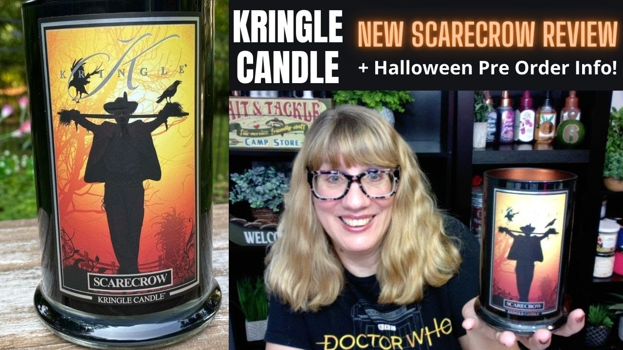 KRINGLE CANDLE NEW Scarecrow Review + Halloween Pre Order Info! YouTube