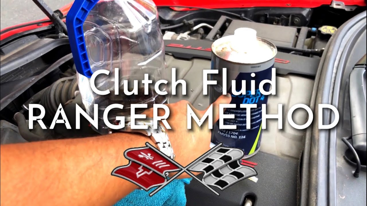 How to change clutch fluid on C7 corvette YouTube