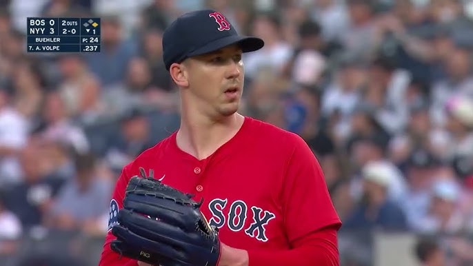 Walker Buehler cannot escape the Yankees and gets torched in the 1st inning  - Full Half Inning WEEI - YouTube
