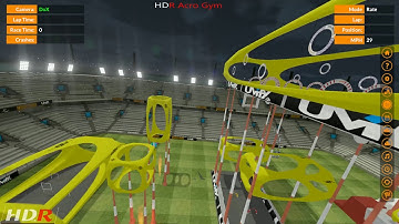 HDR ACRO GYM Level for Velocidrone Simulator