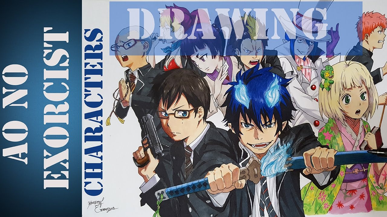 drawing ao no exorcist