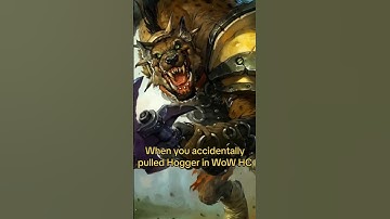 When you accidentally pulled Hogger in WoW Classic Hardcore #warcraft #wowclassic #worldofwarcraft