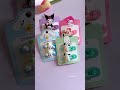 Cute Sanrio Bracelet Earrings Hair Clip Set#sanrio #melody #hellokitty #cinnamoroll