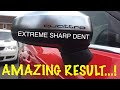 Dent Removal East Yorkshire - SUPER SHARP DING - Audi S3 Door Ding