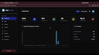 Demo Sistem Perpustakaan Digital DigiPustaka - Laravel 13 | UTB - Pemrograman Web 2