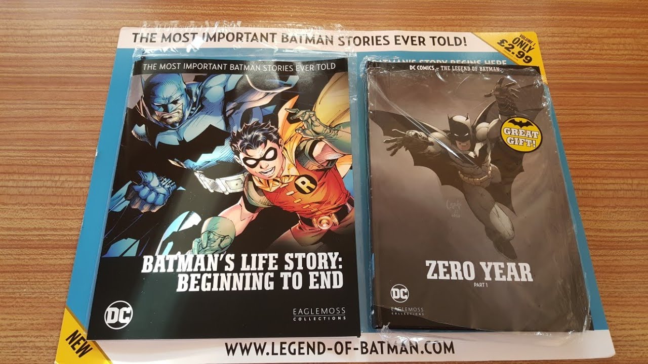 DC Comics The Legend of Batman Collection Issue 1 - YouTube