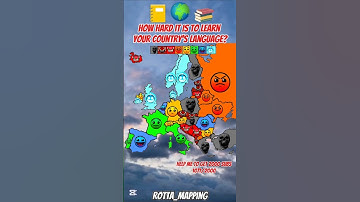 How hard it is to learn your country