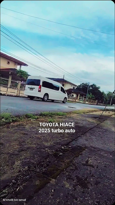 Toyota hiace 2025 turbo auto #toyota #toyota2025 #keretaterbaru #toyotavan #
