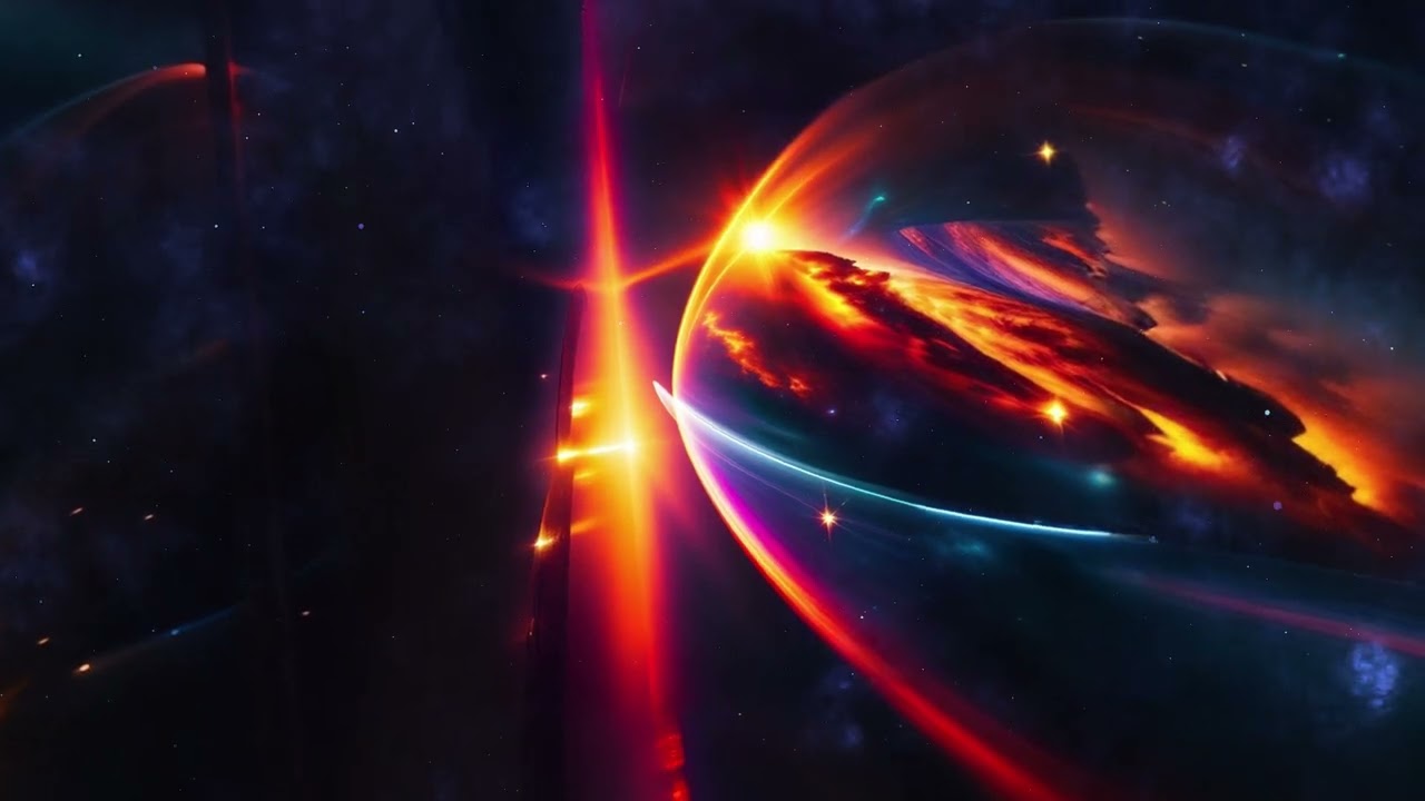 Beyond the Event Horizon: A Cinematic Ambient Score for a Cosmic Adventure