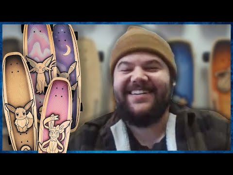Bear Walker IS HERE to discuss the Newest Pokemon Skateboard Line!