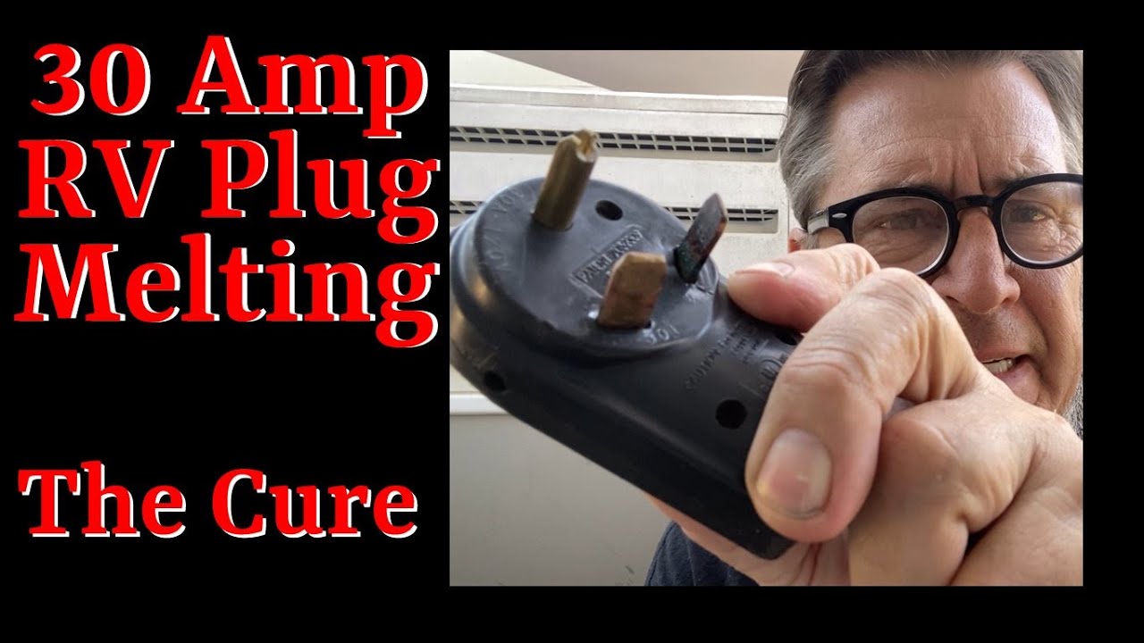 Плавится 30-амперная вилка в автодоме? Решение.