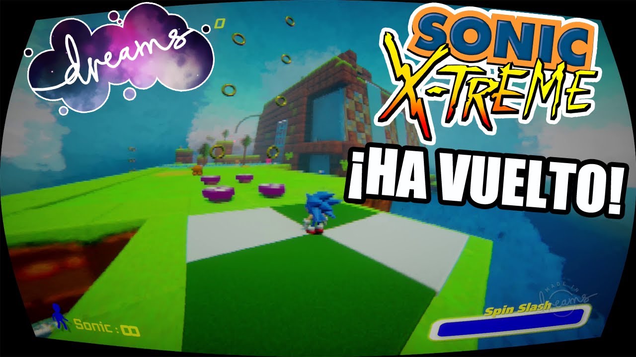 Un remake de sonic x treme en dreams project sonic x dreams youtube