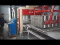 Automatic foamed concrete (CLC, non-autoclaved areated concrete) blocks production line