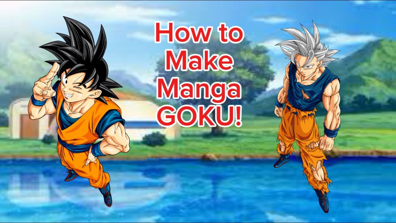 { How to make A Remastered/Refined Manga goku! } In Dragon ball Azure! - YouTube