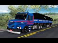 O RONCO DIRETÃO MAIS TOP DO ETS2 - SCANIA 112h NO BITREM 7 EIXOS SAINDO DA FAZENDA!! VOLANTE G27