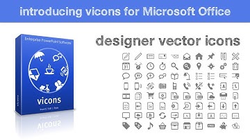 Introducing vicons for PowerPoint, Excel and Word