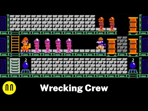 [NES] Wrecking Crew - Full Playthrough All 100 Phases